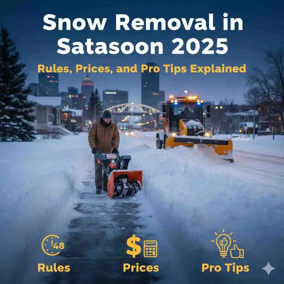 Snow Removal in Saskatoon 2025: Rules, Prices, and Pro Tips Explained